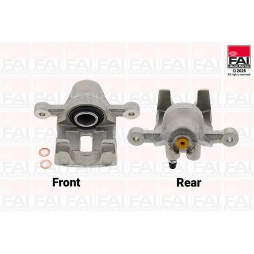 FAI Brake Caliper Assembly Rear Left fits Hyundai I30 2007-2012 1.4 1.6 2.0