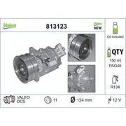 Valeo Air Conditioning Compressor 813123