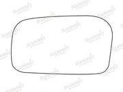 Summit Stick-On Standard Mirror Glass fits Nissan Sunny LHS Summit - Bars 4 Cars