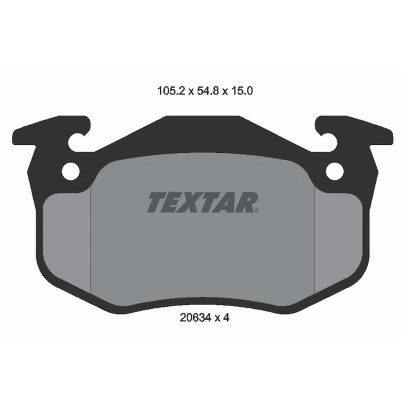 Textar Front Brake Pad Set 2063402