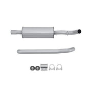 Hella Middle Silencer fits VW Touran 2003-2015 1.9 2.0