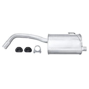Hella End Silencer Rear fits Fiat 500 2007 on 1.2