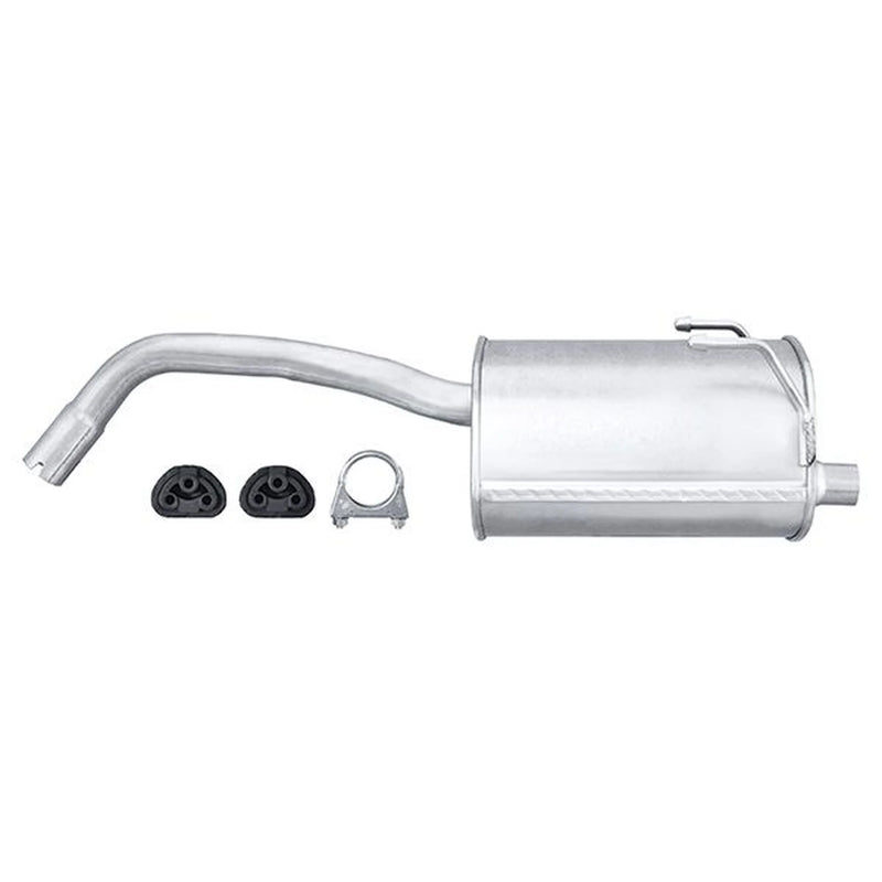 Hella End Silencer Rear fits Fiat 500 2007 on 1.2