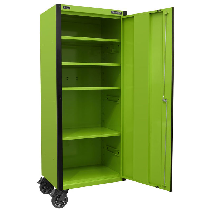 Superline Pro Superline PRO Black Edition Side Locker with Castors 1864mm Superline Pro - Dynamic Drive