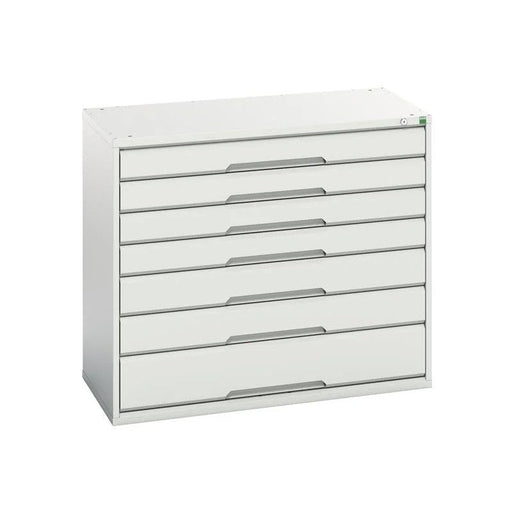Bott Verso 7 Drawer Cabinet 1050 x 900mm Light Grey - 16925229.16