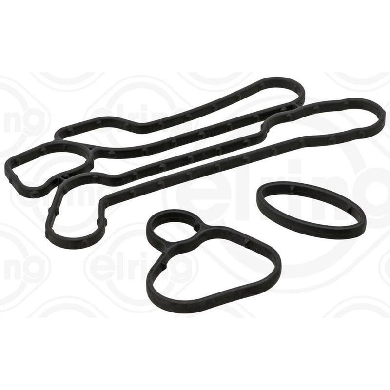 Elring Oil Cooler Gasket Set fits Alfa Romeo 159 2005-2011 1.8