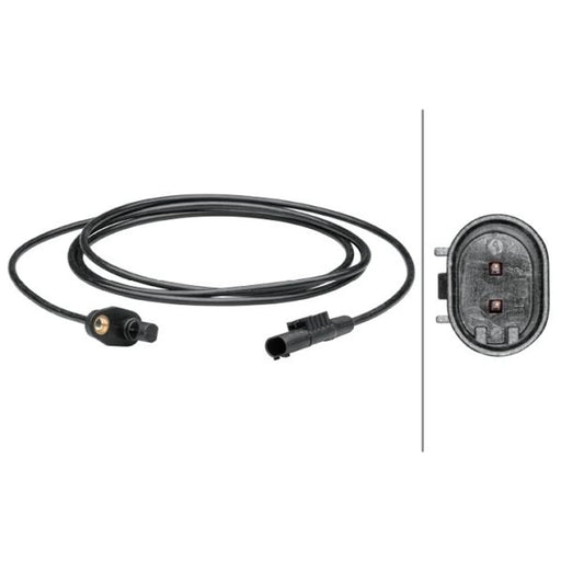 Hella ABS Wheel Speed Sensor Rear fits Mercedes-Benz Sprinter 3,5-T 2006-2018