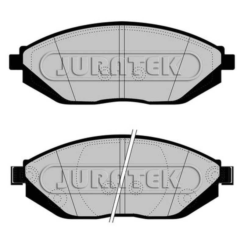Juratek Front Brake Pad Set fits Chevrolet Spark 2010 on 1.0 1.2