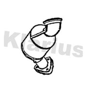 Klarius Catalyst Type Approved With Pipe fits Opel Astra J 2012-2018 1.6