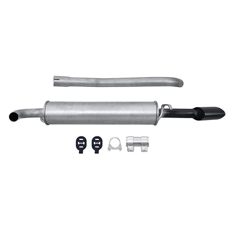 Hella End Silencer Rear fits Fiat Cinquecento 1994-1998 1.1