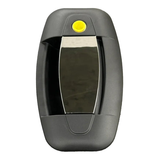 Hartal Evoline Left Hand Outer Handle - Black/Bright Chrome