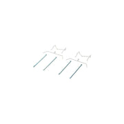 Bosch Brake Pad Accessory Fitting Kit Front fits Toyota Land Cruiser Amazon