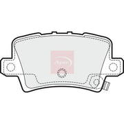 Apec Front & Rear Pads fits Honda Civic VIII 2005-2012 1.4 1.8 2.2