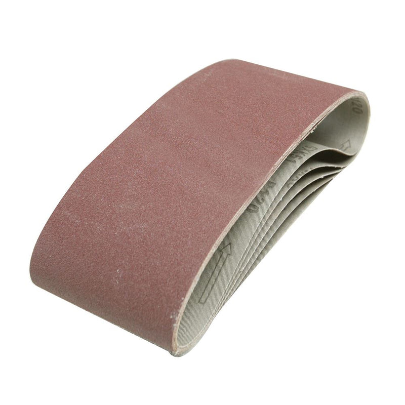Silverline Sanding Belts 100 x 610mm 5pk 40 Grit 730880 Silverline  - Dynamic Drive