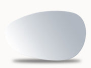 Summit Stick-On Standard Mirror Glass fits Fiat 500 Punto 05 on LHS Summit - Bars 4 Cars