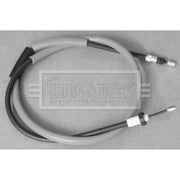 Borg & Beck Handbrake Cable Left Rear BKB3204
