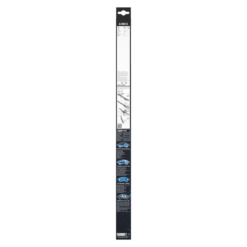 Bosch Aerotwin Wiper Blade Set 700mm + 600mm — A965S fits Citroën C4 2004-2011