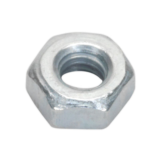 Sealey Steel Nut M3 Zinc DIN 934 Pack of 100 SN3 Sealey  - Dynamic Drive