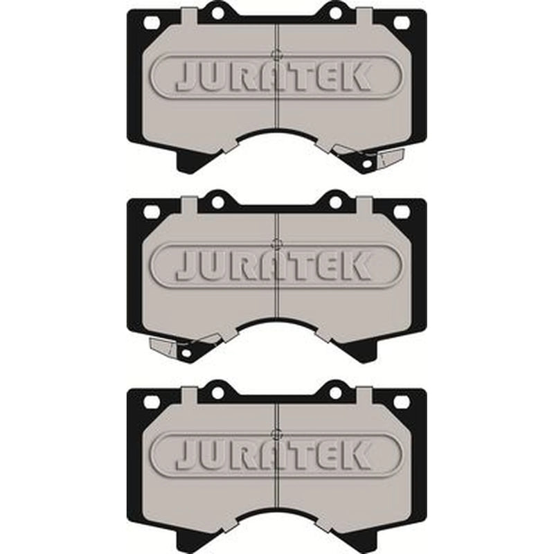 Juratek Front Brake Pad Set fits Toyota Land Cruiser 200 2007-2008 4.5 4.7