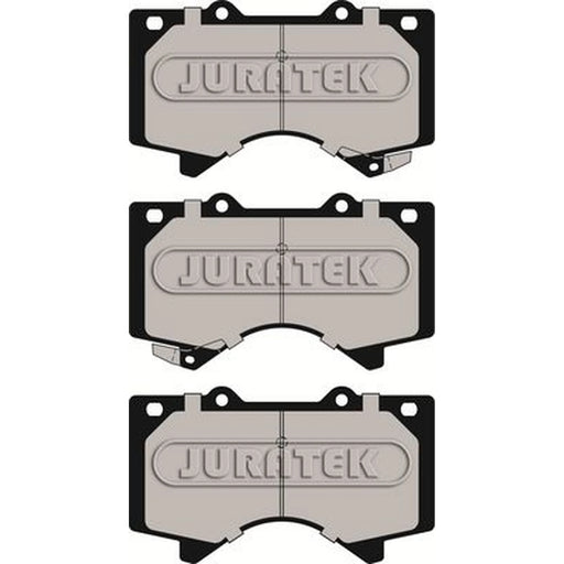 Juratek Front Brake Pad Set fits Toyota Land Cruiser 200 2007-2008 4.5 4.7