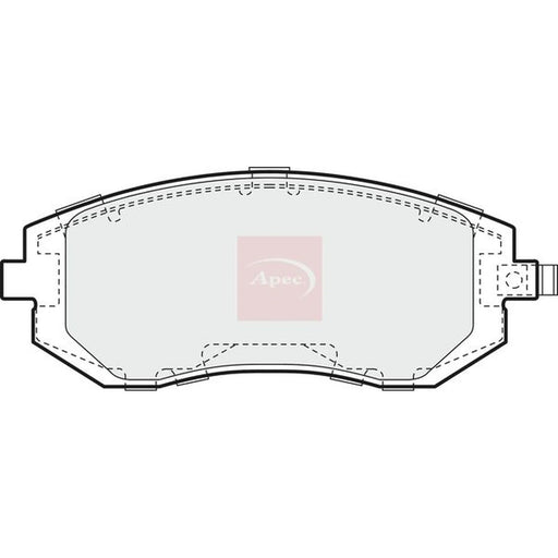 Apec Front Brake Pad Set PAD1362