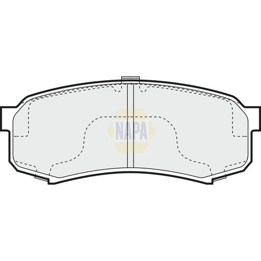NAPA Rear Brake Pad Set NBP1460