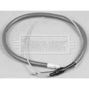 Borg & Beck Handbrake Cable Right Rear BKB2470