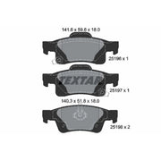 Textar Rear Brake Pad Set 2519601