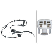 Hella ABS Wheel Speed Sensor Front Right 6PU 012 679-741