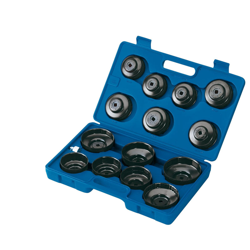 Draper Oil Filter Cup Socket Set, 3/8" Sq. Dr. (15 Piece) 40105 Draper - Dynamic Drive