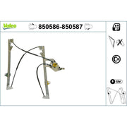 Valeo Electric Window Regulator Lifter Right Front 850587
