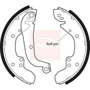 Apec Brake Shoe Set Axle Kit fits Citroën C25 1981-1994 1.8 2.0