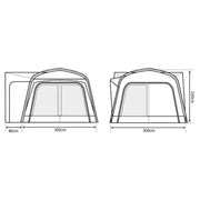 Outdoor Revolution Q Cayman T1 Driveaway Awning Outdoor Revolution - Dynamic Drive