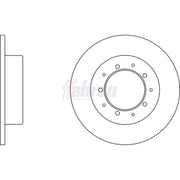 Fahren Front & Rear Brake Discs & Pads fits Land Rover Discovery I 1989-1998