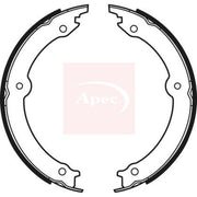 Apec Parking Brake Shoe Set fits Toyota Land Cruiser 200 2007-2008 4.5