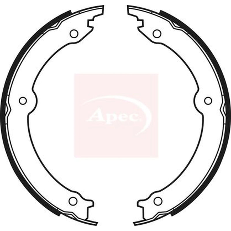 Apec Parking Brake Shoe Set SHU754