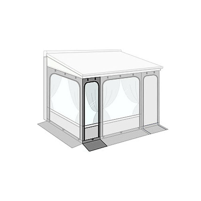 Front Panel 125 for Fiamma Privacy Room F45/F65/F70/F80: Long Front Panel for P Fiamma - Dynamic Drive
