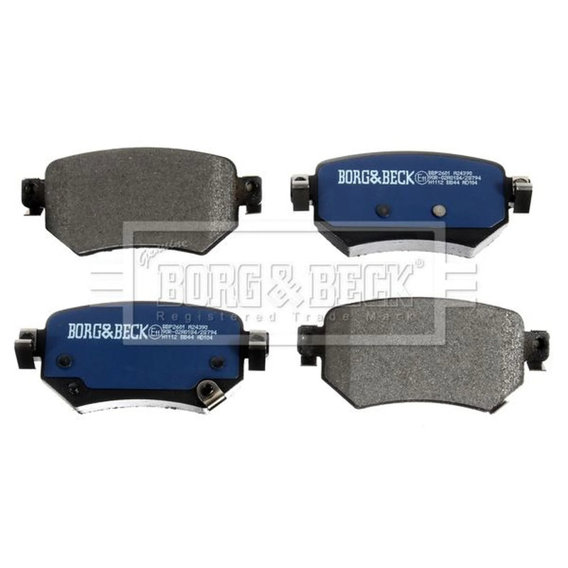 Borg & Beck Front & Rear Brake Discs & Pads fits Mazda 6 2018-2020 2.2