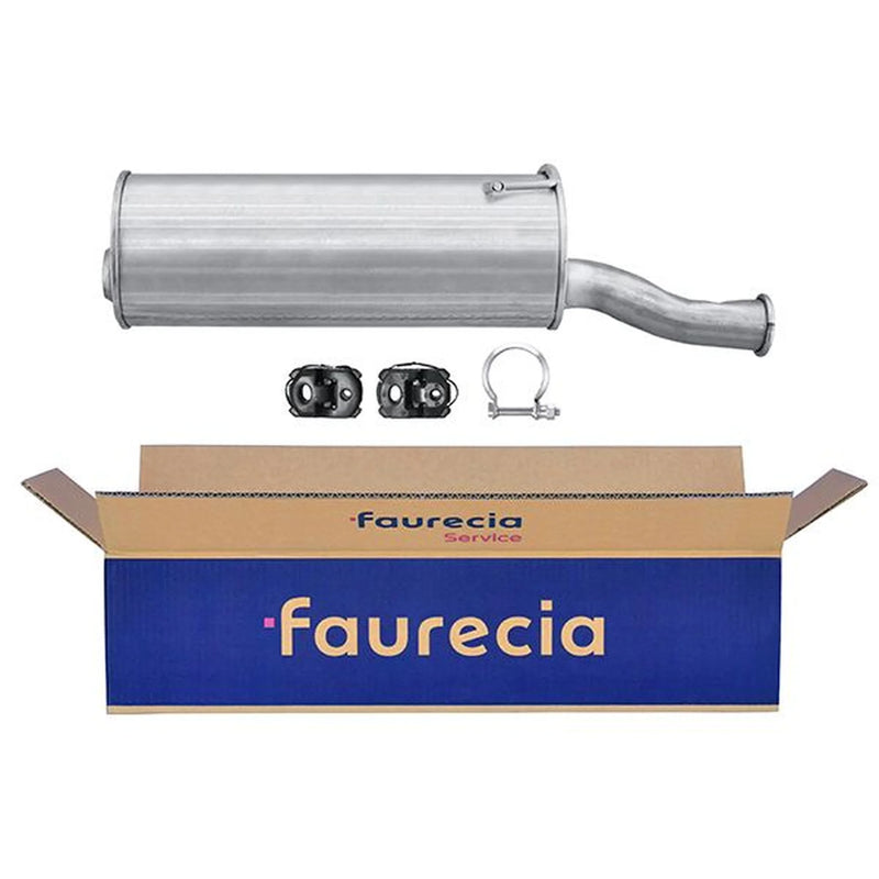 Hella End Silencer Rear fits Citroën Xsara Picasso 1999-2011 2.0