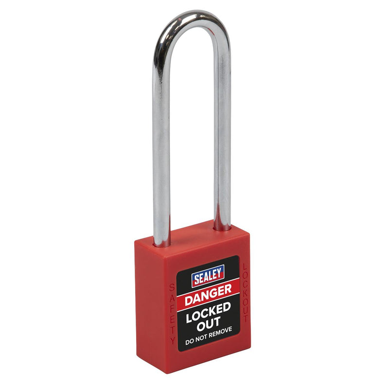 Sealey Safety Lockout Padlock - Long Shackle EV12 Sealey - Dynamic Drive