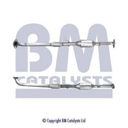 BM Catalysts Homologated Petrol Cat fits MG ZR 2001-2005