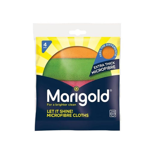 Marigold Let It Shine! Microfibre Cloths x 4 Marigold - Dynamic Drive