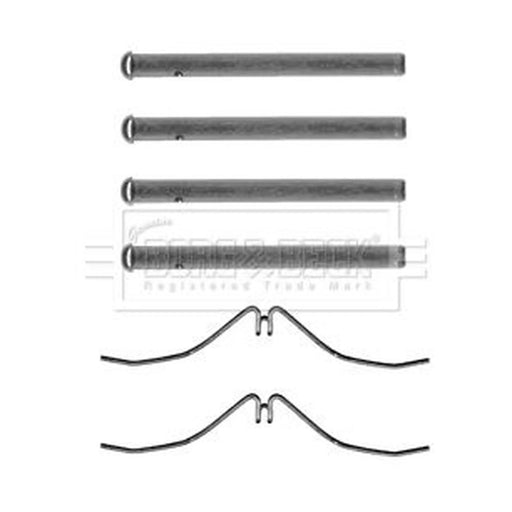 Borg & Beck Brake Pad Accessory Fitting Kit Front BBK1489