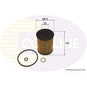 Comline Service Kit with Air, Oil & Cabin Filters fits Alpina B5 2005-2010 4.4