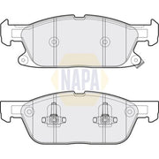 NAPA Front Brake Pad Set fits Ford Focus IV 2019-2025 2.0 2.3