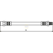 NAPA Brake Hydraulic Hose Line outer NBH1056