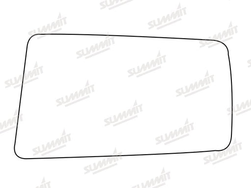Summit Stick-On Standard Mirror Glass fits Daihatsu Charade LHS Summit - Bars 4 Cars