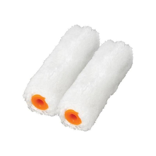 Faithfull Medium Pile Mini Roller Refills 100mm (4in) Pack of 2 Faithfull - NN4 Online