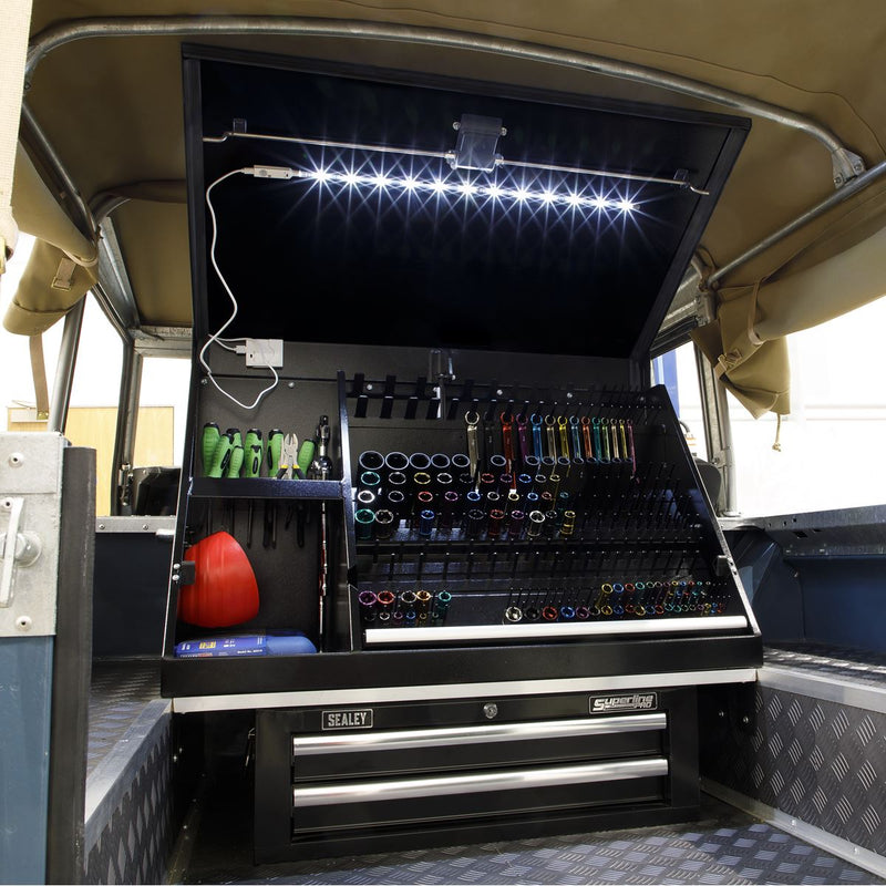 Sealey LED Strip Lighting 3pc LEDSTR03 Sealey - Dynamic Drive