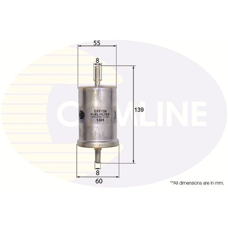 Comline Fuel Filter Element fits Smart Cabrio 2001-2004